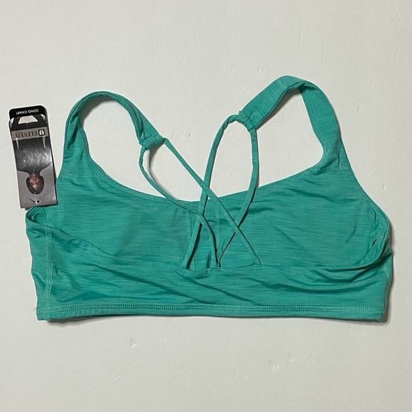 Eleven by Venus Blue-Green Perfect Set Racerback Bra with Removable Padding Sz M - Picture 4 of 14